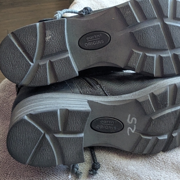 Black Ankle Boots - Picture 3 of 4